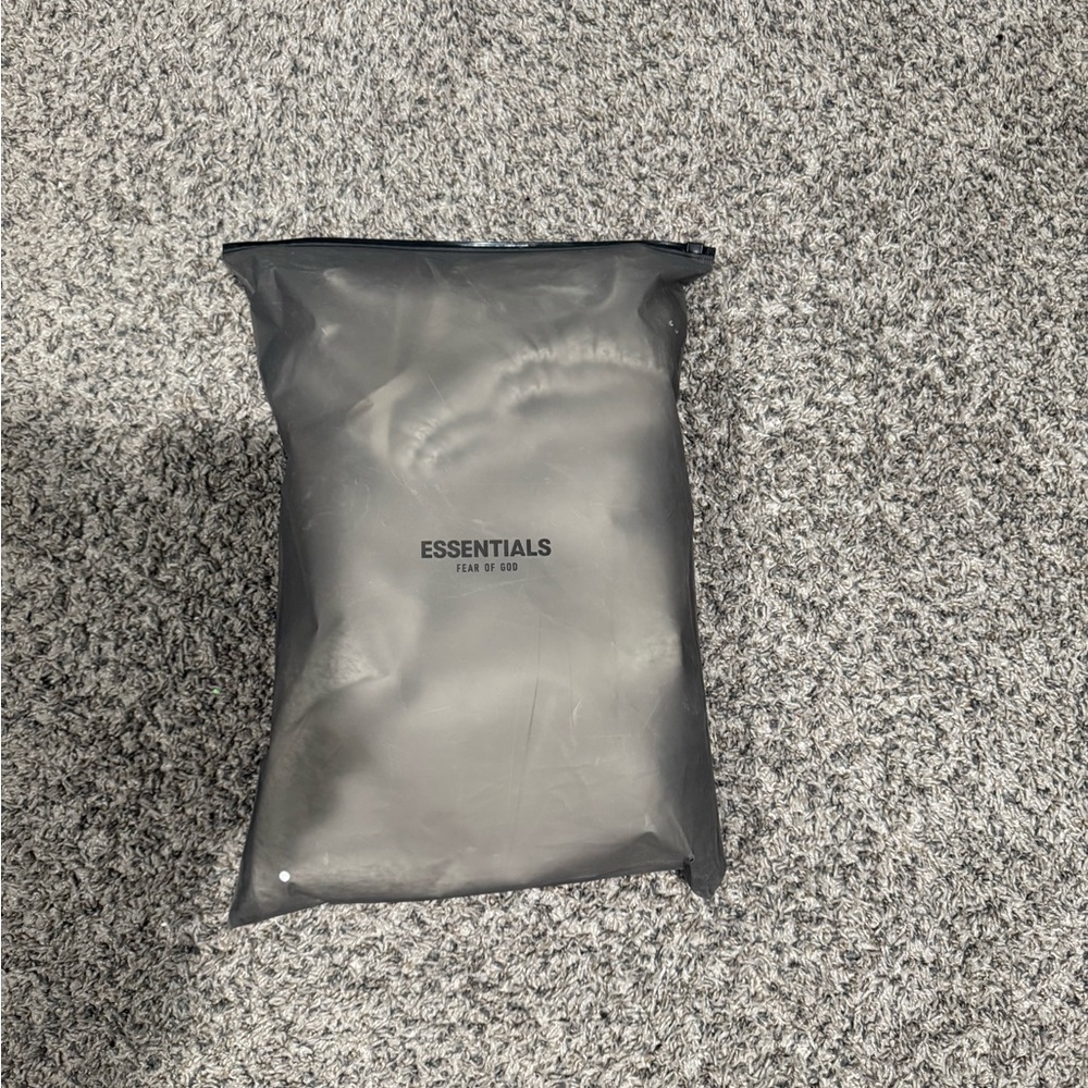 Fear of God Essentials Light Oatmeal Sweatpants